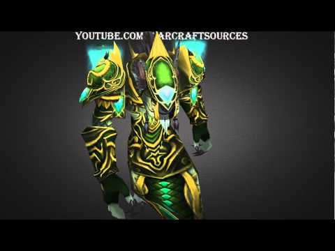 Worgen Druid Tier 7 armor set - T7 - Valorous Dreamwalker Battlegear / Garb / Regalia