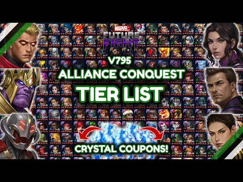 Alliance Conquest Tier List v795  (Top 2 Challenger Certified) | Marvel Future Fight