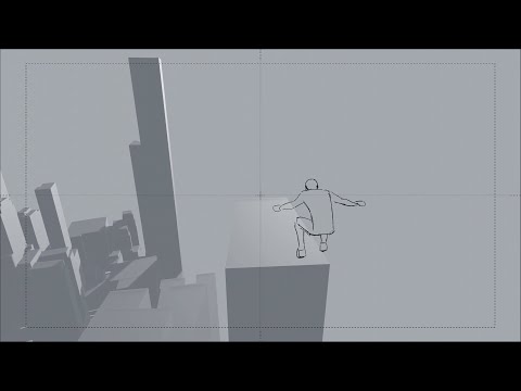 3d background on 2d animation experiment #2