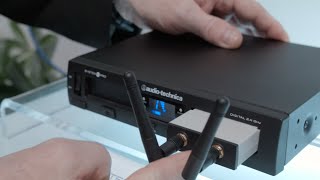 Video thumbnail for Audio-Technica changes the wireless microphone game with detachable receiver modules. by Sweetwater