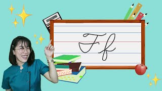 Learning Cursive Writing: Letter Ff