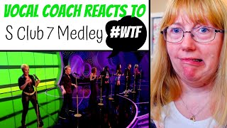 Vocal Coach Reacts to S CLUB 7 Medley #whatwentwrong