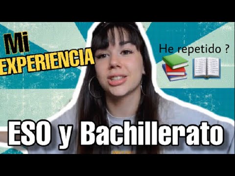MI EXPERIENCIA EN BACHILLERATO ¿EBAU?¿ES NECESARIO?