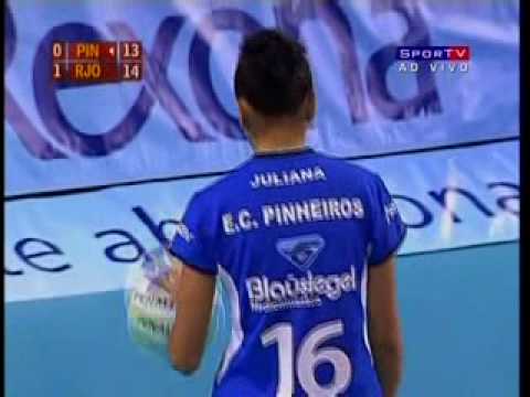 2º SET - REXONA 3 X 1 PINHEIROS - SEMI - SUPERLIGA 07/08
