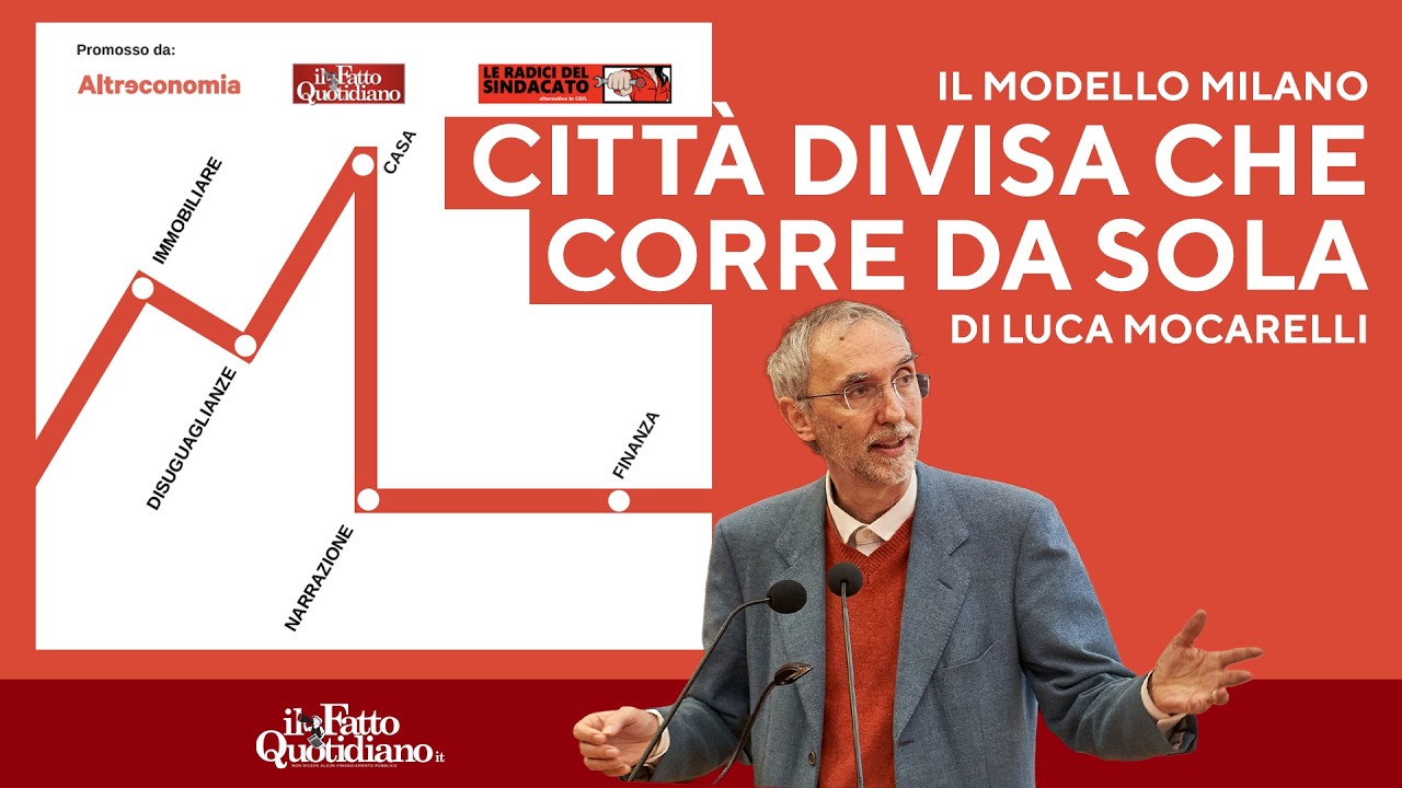 Luca Mocarelli: "Milano città divisa che corre da sola"