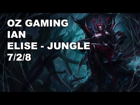 OZ Gaming Ian Jungle Elise vs Sylas - KR Challenger Patch 10.9