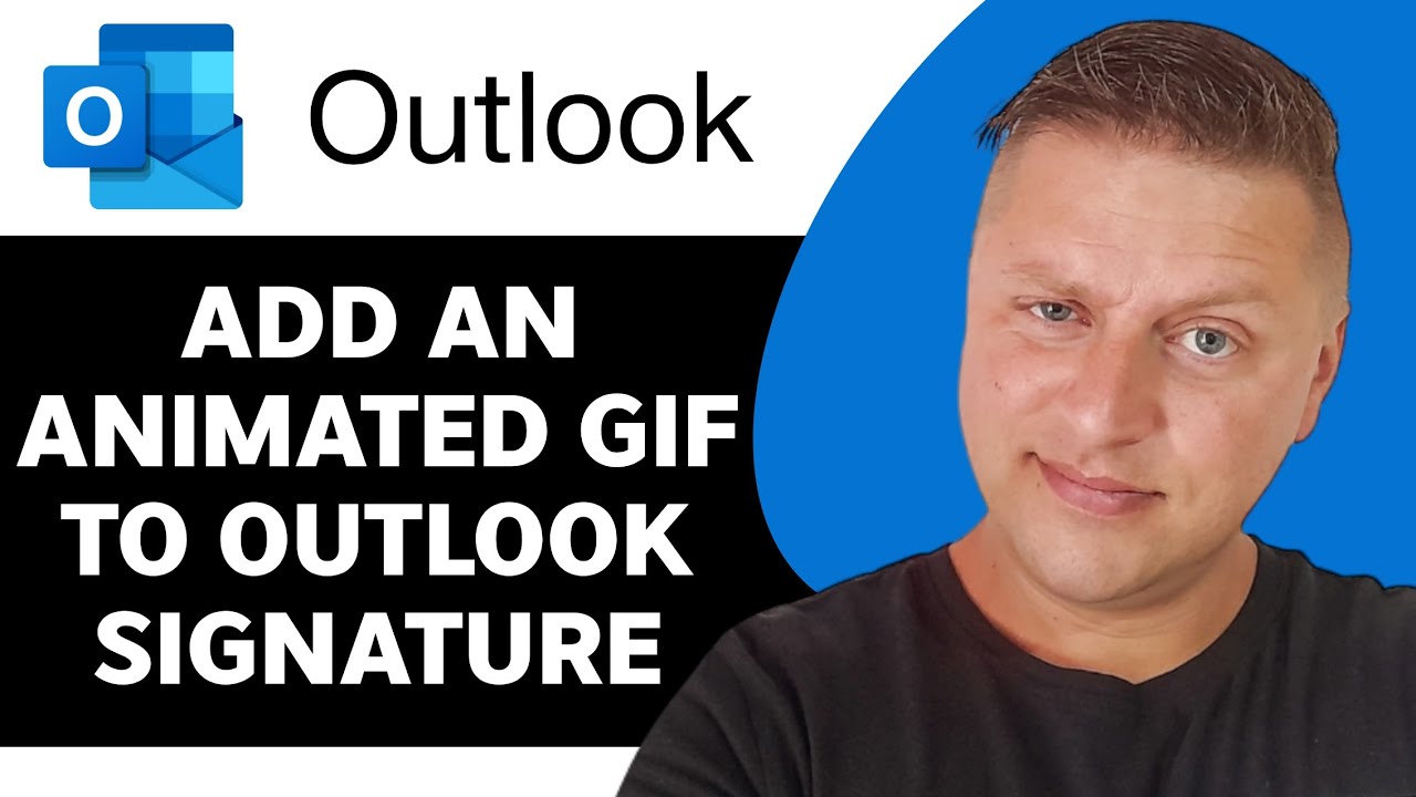 How to Add an Animated GIF to Outlook Signature | Outlook Tips and Tricks 2026