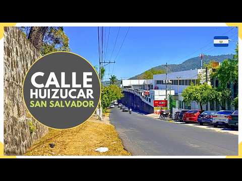 La CALLE HUIZUCAR que recorre los TANQUES DE HOLANDA en SAN SALVADOR - EL SALVADOR 2026