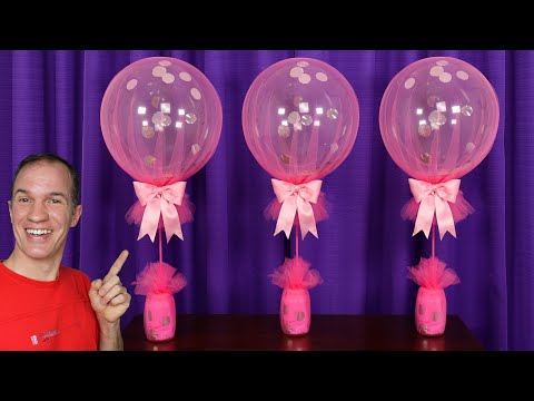 diy centerpieces ideas - balloons centerpieces - gustavo gg