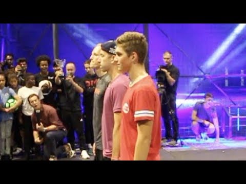 Erland vs Brynjar - European Freestyle Football FINAL