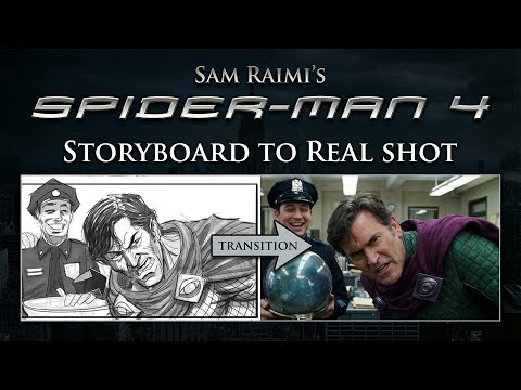 Sam Raimi's Spider-Man 4 | Storyboard To Real Shot