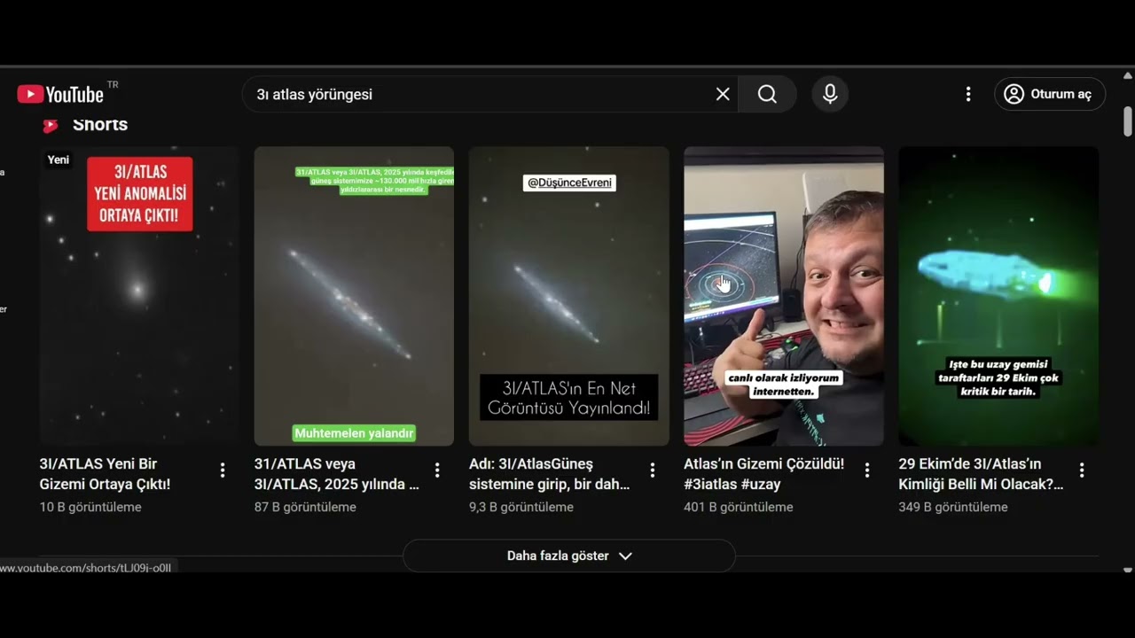3I Atlasın Görüntüsü Dediler Mikroskopik Canlı Paramecium Çıktı