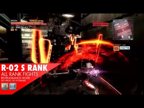 [60fps] Metal Gear Rising - R02 - S Rank (Revengeance)