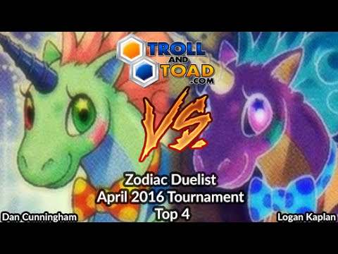 Dan Cunningham (Odd Pepe) Vs Logan Kaplan (Odd Pepe) - Yugioh ZD April 2016 Tournament Top 4