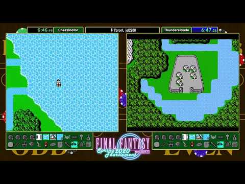 Final Fantasy Randomizer Spring Tournament 2020 - 3rd Place Race: Cheezinator vs Thunderclaude