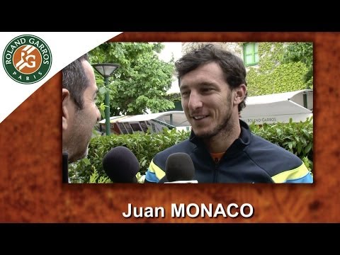 "Neither yes nor no" with Juan Monaco - 2014 French Open