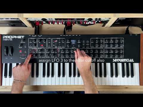 Prophet REV 2 Patch Tutorial - "Never Bass"