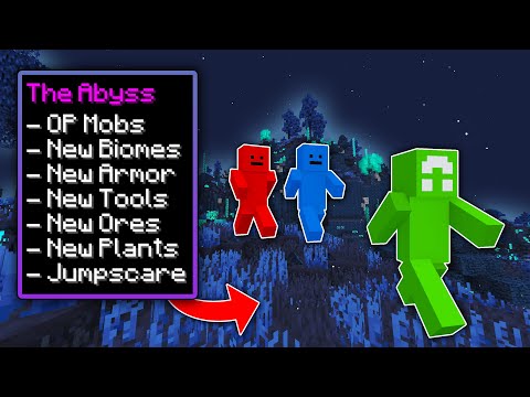 Minecraft Manhunt, But We Start In The Abyss