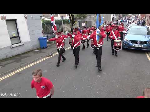 Tullycarnet F.B. @ N.P.B.'s 40th Ann. Parade ~ Newtownards ~ 23/07/22 (4K)