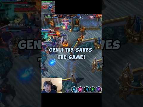 GENJI 1v5 SAVES THE GAME!