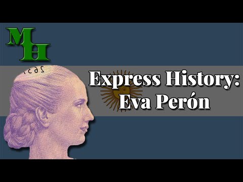 Who was Eva Perón? Express History on the 101st birthday of Eva Perón