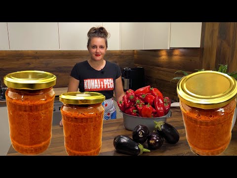 Ajvar po receptu moje tetke🌶️decenijama se pravi u mojoj porodici