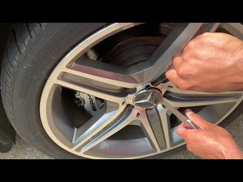 The Wrong Way And The Right Way To Change Center Caps On A Mercedes Benz ❌✅
