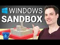 How To Use Windows Sandbox A Lightweight Virtual Machine