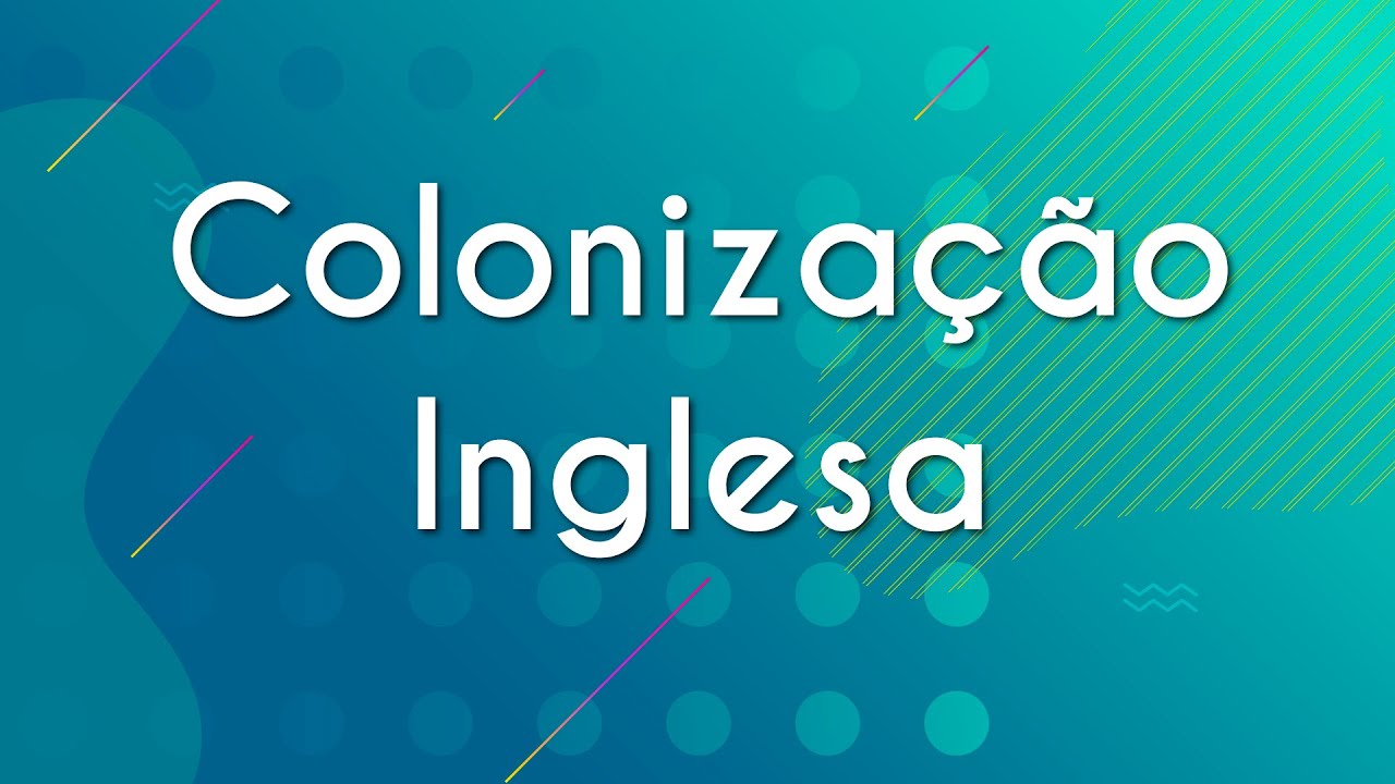 Colonização Inglesa - Brasil Escola