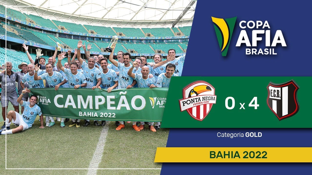 Final – Copa AFIA Brasil – Bahia 2022 – Ponta Negra x Banespa – Gold 50+