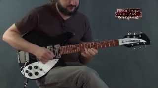 Video thumbnail for Rickenbacker 325C64 Miami C Series Electric Guitar Jetglo by Dato Karchava