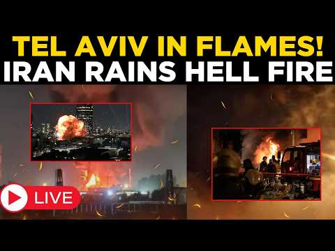 Iran-Israel War LIVE: Iran Launches Retaliatory Strikes Against Israel | Netanyahu on Iran | Trump
