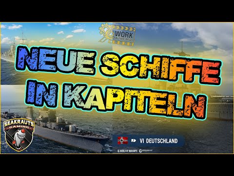 🛠️ Neue Schiffsideen in Kapiteln! ⛵ World of Warships ⚓