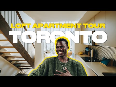 Best Loft Apartment Tour In Downtown Toronto! Living...