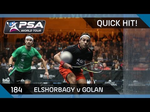 Squash: Quick Hit! Ep.184: Elshorbagy v Golan - Tournament of Champions 2015