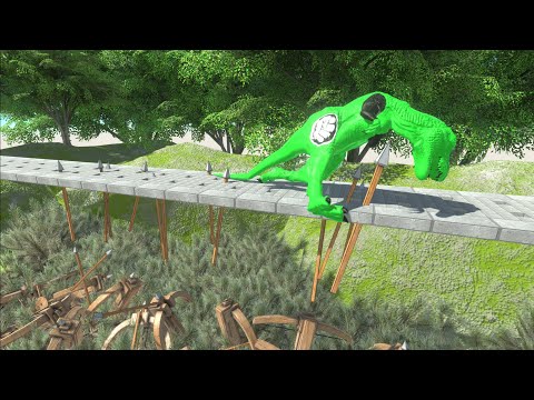 Ballista Bridge through shot - Animal Revolt Battle Simulator