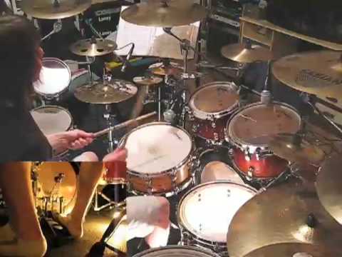 Total Control Drum Tuition: Rock - Carmine Appice H and F Ex 1