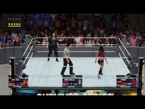 WWE 2K18 - Nia Jax vs. Nikki Bella vs. Ivory