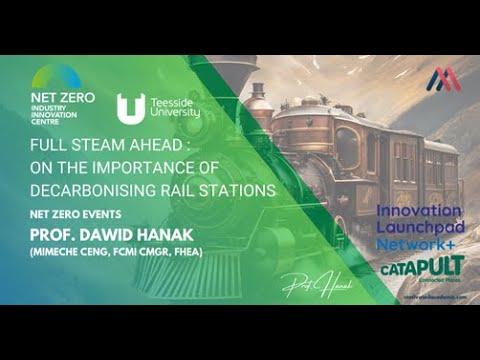 Full Steam Ahead to Net Zero: On the Importance of Decarbonising Rail Stations