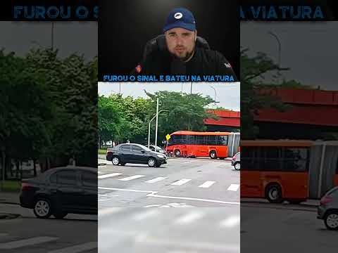 FUROU O SINAL BATEU NA VIATURA @apaixonadospormotores