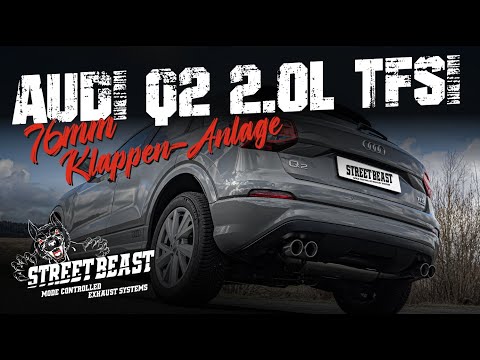 STREETBEAST by Friedrich Motorsport  -  Audi Q2 2 0 TFSI  -  76mm Klappenanlage