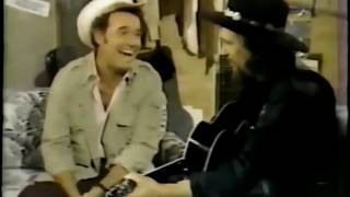 James Garner &amp; Waylon sing Let&#39;s All Help The Cowboy Sing The Blues from The Waylon Jennings Special