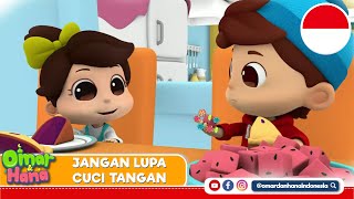 Download lagu Jangan Lupa Cuci Tangan | Lagu Anak Islami | Omar & Hana Subtitle Indonesia mp3