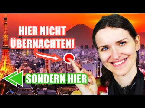Wo übernachten in TOKIO Japan? - Beste Stadtteile + Wie Hotel buchen