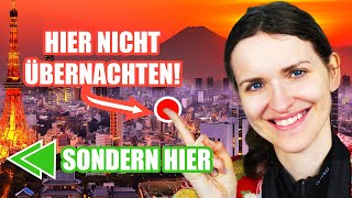 Wo übernachten in TOKIO Japan? - Beste Stadtteile + Wie Hotel buchen