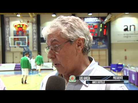 Adecco Plata Jornada3 CEBA Guadalajara 57 Vs 50 Amics Castello entrevista