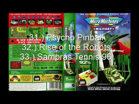 Sega Mega Drive Exclusive European Games List (Retro Sunday)