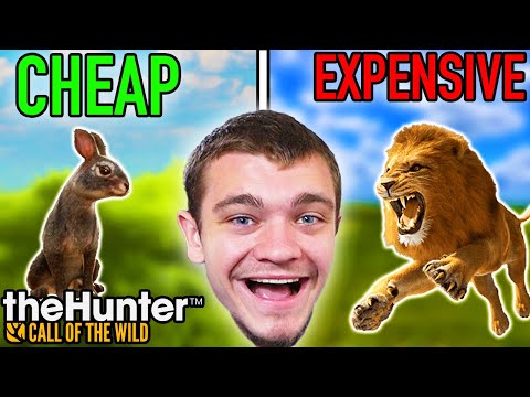 Cheap Vs Expensive Animals in Hunter Call of the Wild!