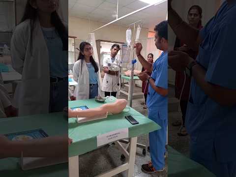 IV DROPS FACTOR || SIMULATION BASED TRAINING ||MBBS DOCTOR'S || SHORTS || HOSPITAL