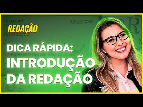 COMO FAZER UMA INTRODUÇÃO DE REDAÇÃO? (CONCURSOS/ENEM/VESTIBULAR) - Profa. Pamba